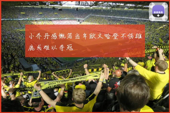 小乔丹感慨若当年欧文哈登不伤雄鹿或难以夺冠